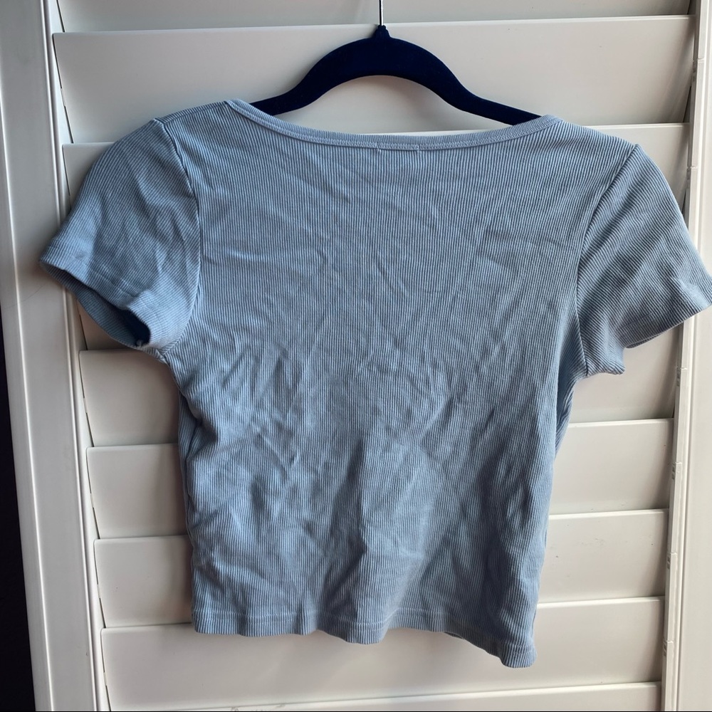 🪲 Brandy Melville blue Zelly top - Picture 6 of 6